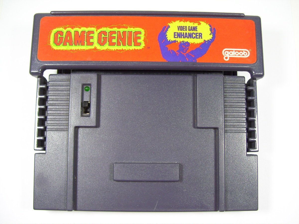 SNES: GAME GENIE - NO CODEBOOK (USED)